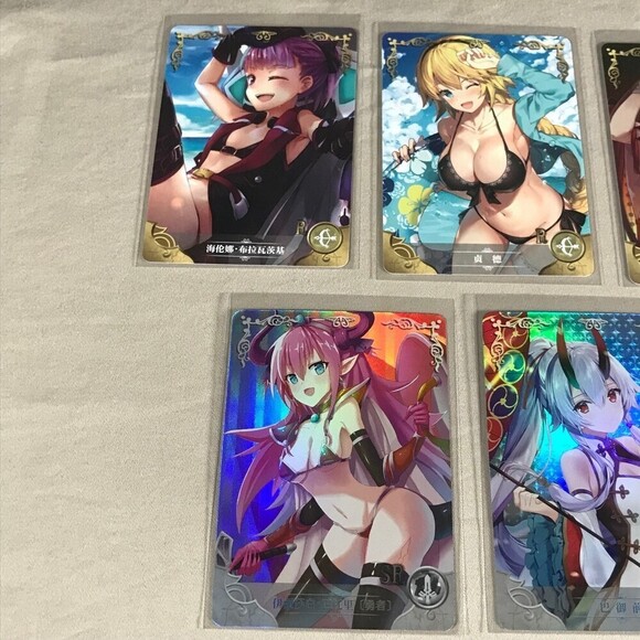 Goddess Story Japanese Trading Cards Including Holo SR - Picture 2 of 4